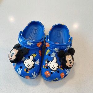 CROCS Kids Blue Mickey Mouse Clogs